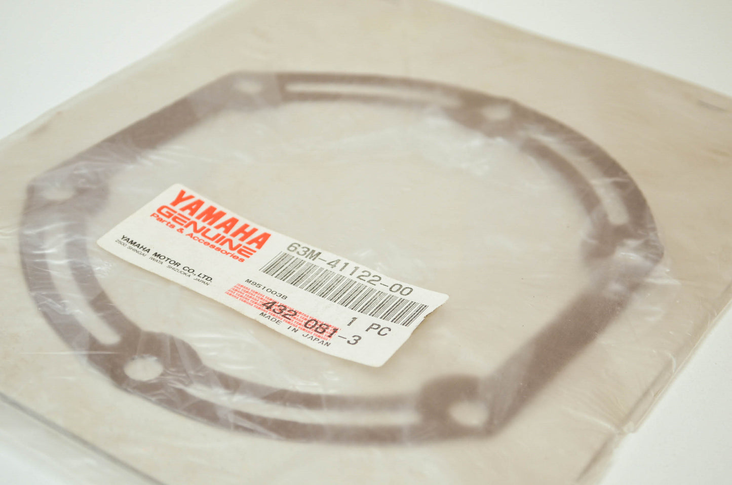 OEM Yamaha 63m-41122-00-00 Inner Exhaust Gasket NOS