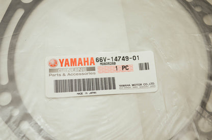 OEM Yamaha 66v-14749-01-00 Muffler Damp Gasket NOS