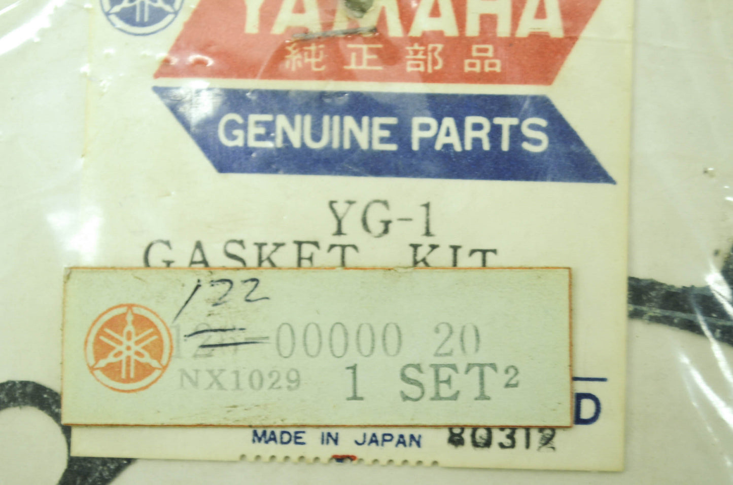 OEM Yamaha 122-00000-20-00 Gasket Kit NOS