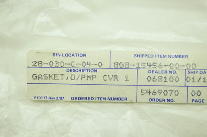 New OEM Yamaha Oil Pump Gasket ET 300 340 EC340 NOS