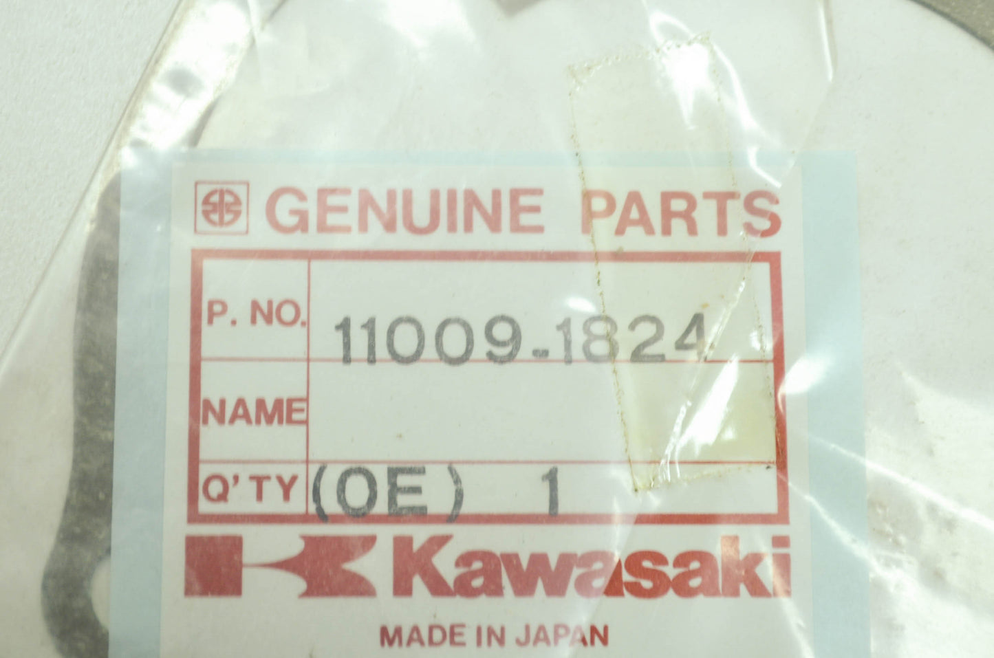OEM Kawasaki 11009-1824 Cylinder Base Gasket NOS