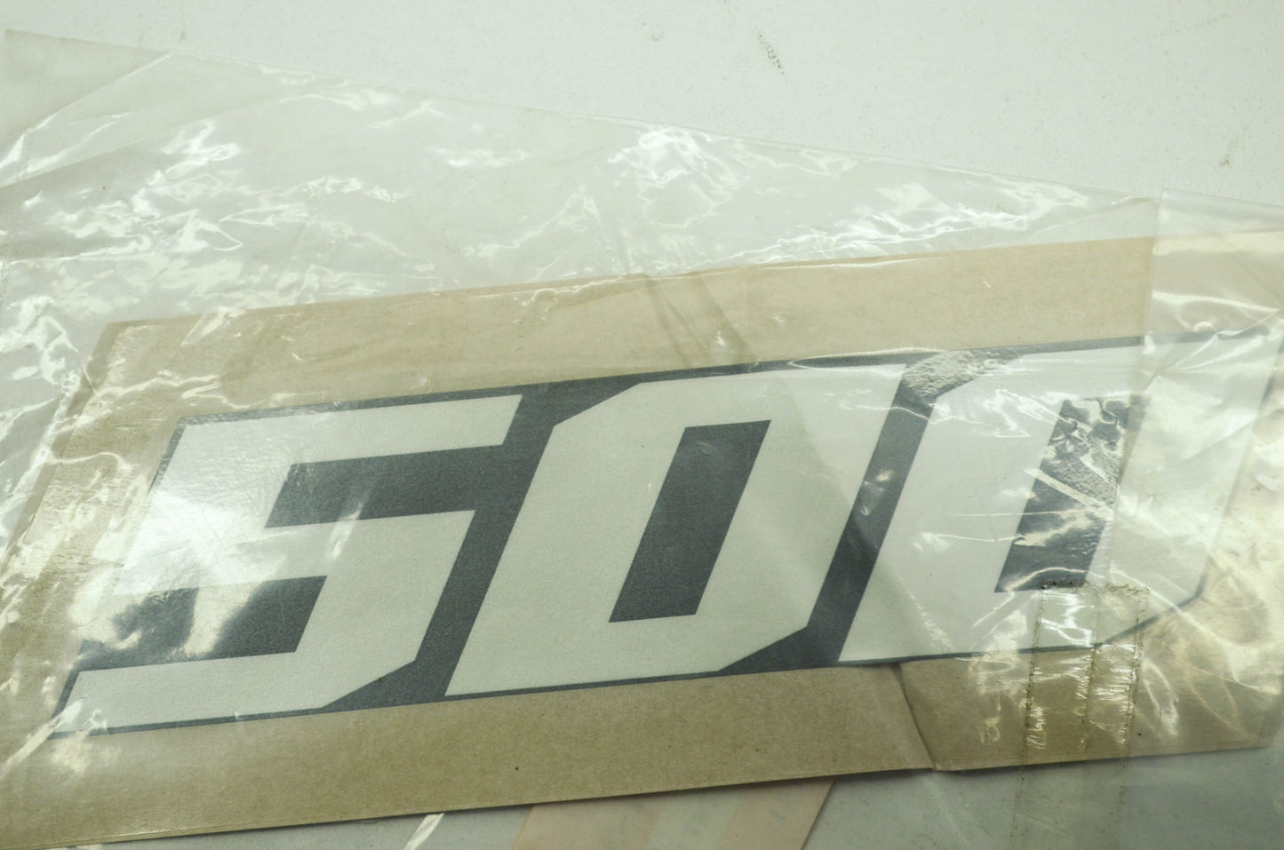 New OEM Kawasaki Decal '500' 90-92 EX500 NOS