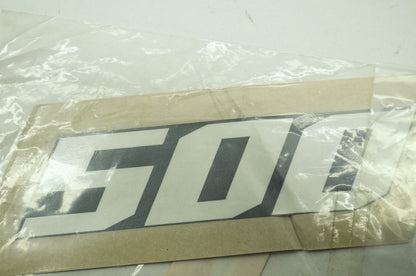 New OEM Kawasaki Decal '500' 90-92 EX500 NOS