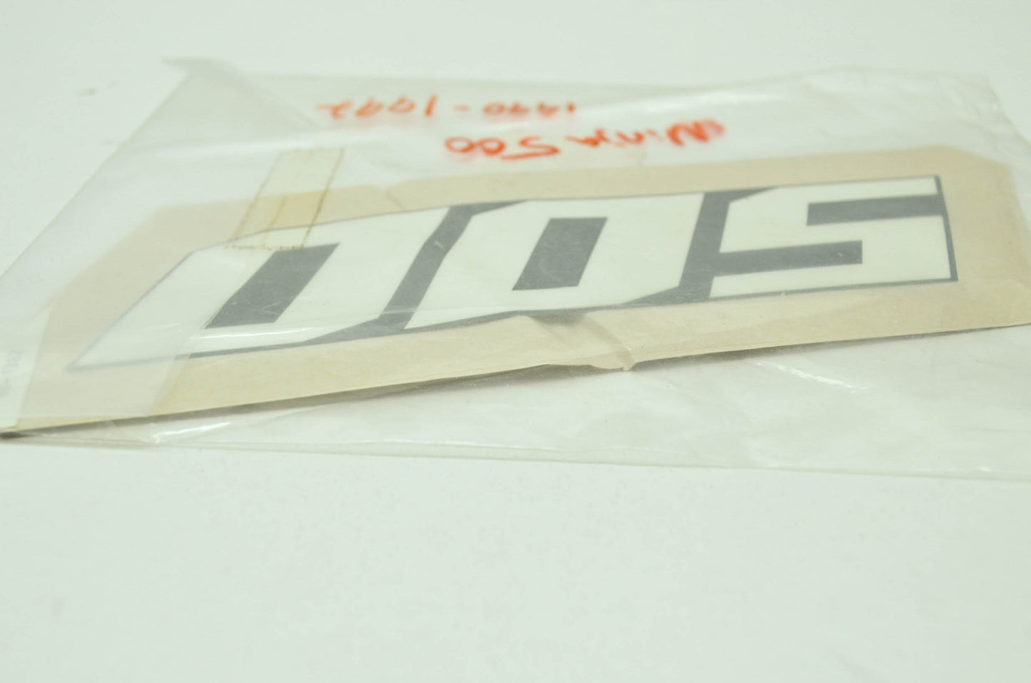 New OEM Kawasaki Decal '500' 90-92 EX500 NOS