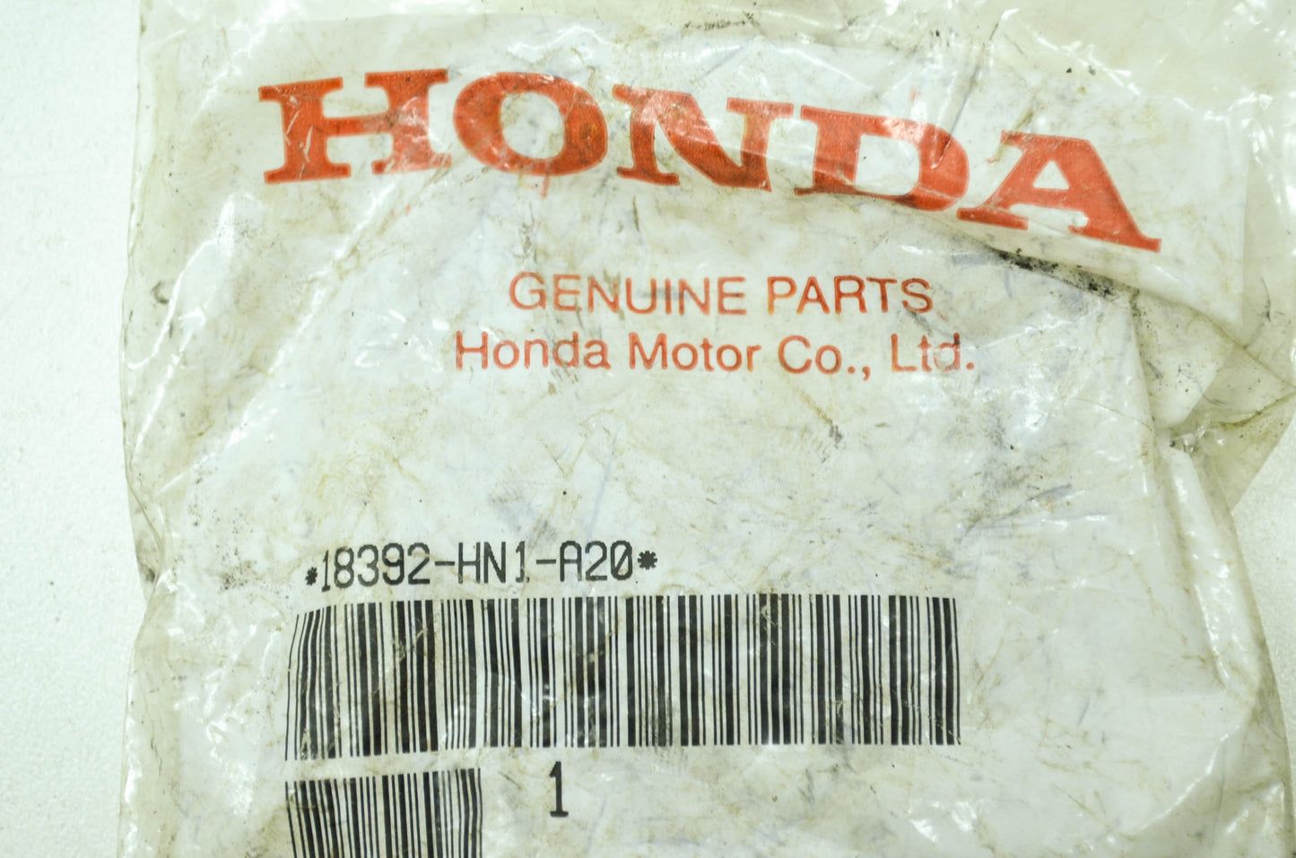 OEM Honda 18392-HN1-A20 Muffler Gasket NOS