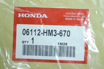 OEM Honda 06112-HM3-670 Gasket Kit B NOS