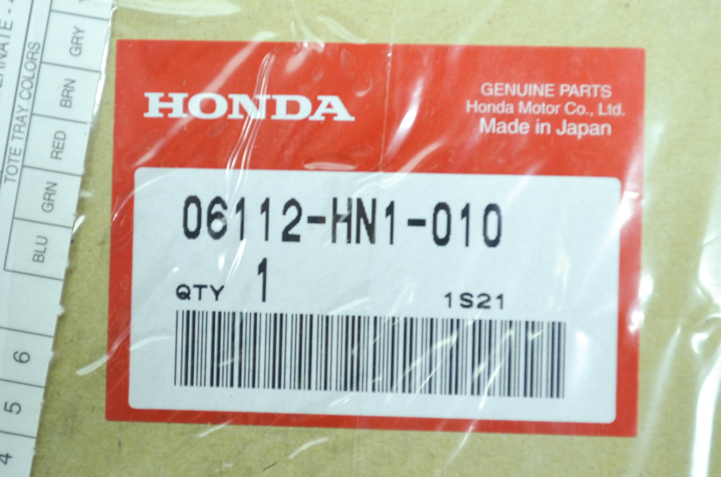 OEM Honda 06112-HN1-010 Gasket Kit B NOS