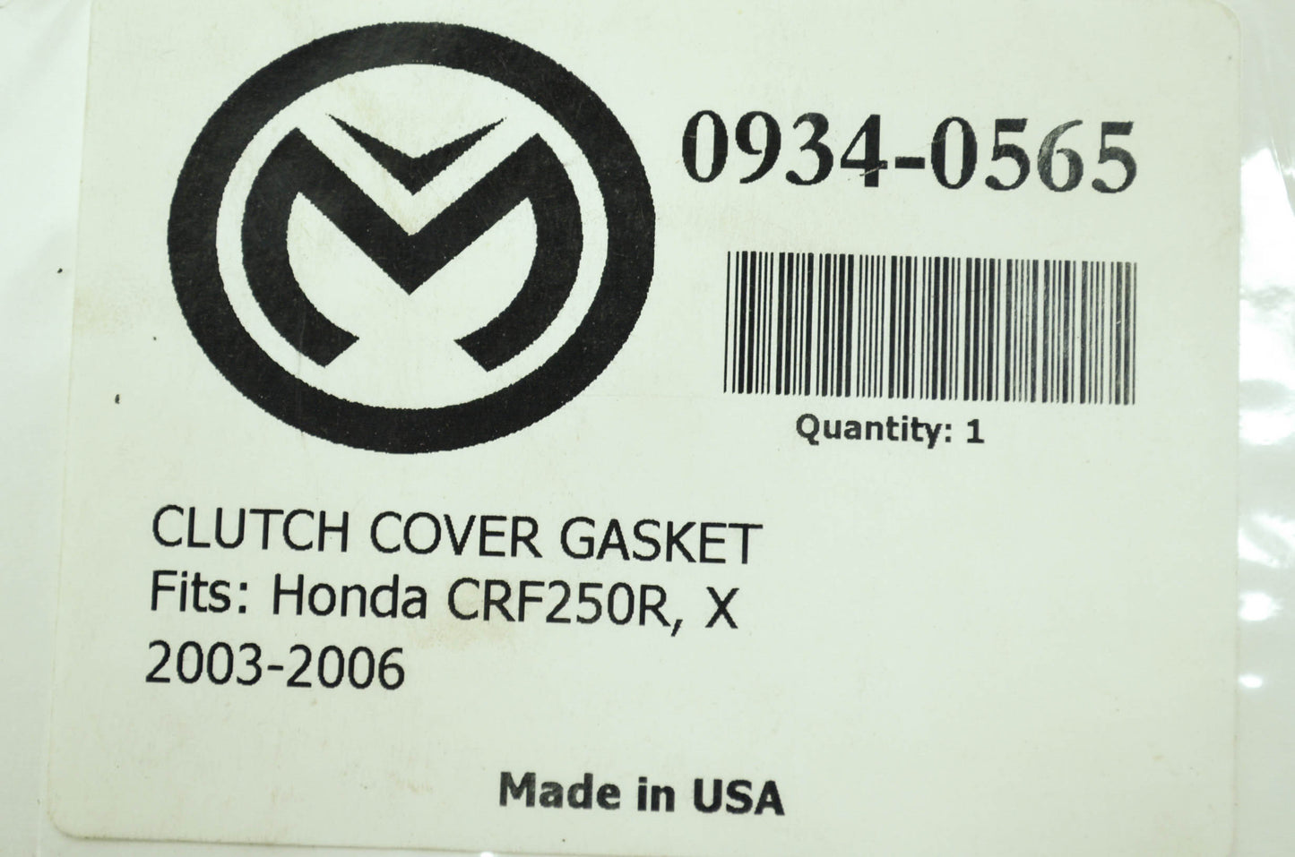 New Moose Clutch Cover Gakset 03-06 CRF250 NOS