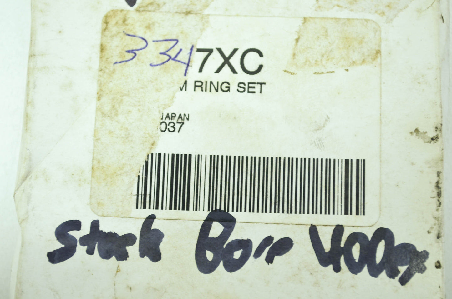Piston Rings 400EX Stock Bore NOS