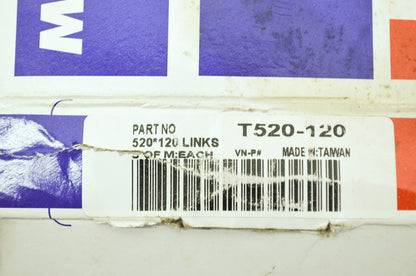 New Parts Unlimited Chain 520 Width 120 Links NOS