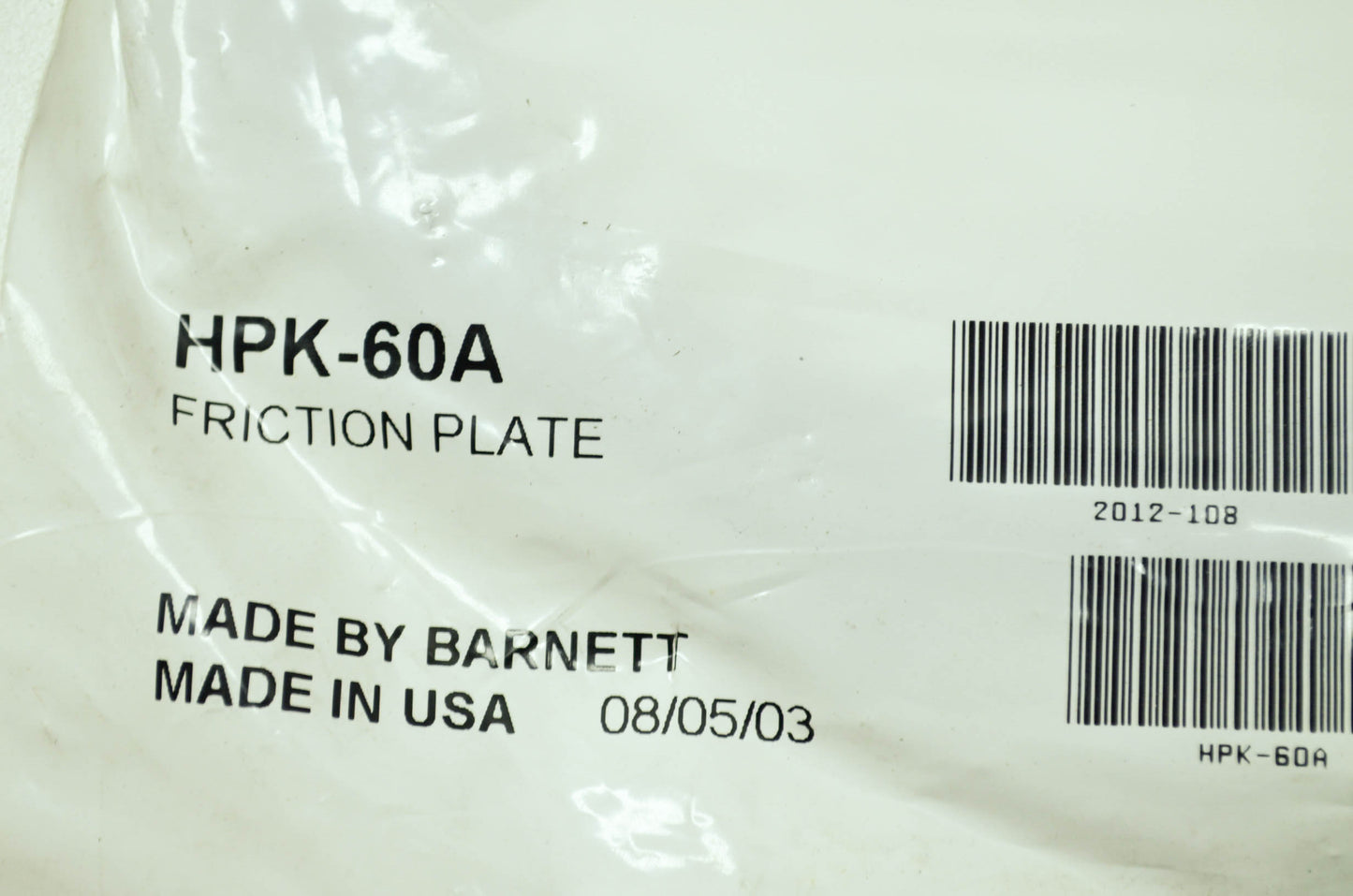 New Barrett Clutch Friction Plate Honda 89-90 CB NOS