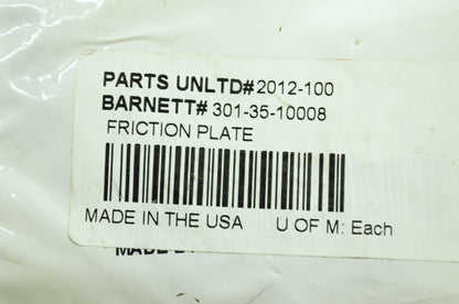 New Barrett Clutch Friction Plate 2012-100 Honda XL CBR CB CL CMX SL CT CM CMT V