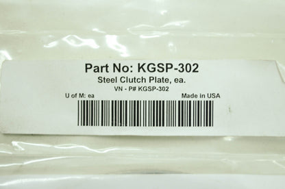 New KG Clutch Steel Plate Kawasaki EX ZX EN ZR EL KL ZL NOS