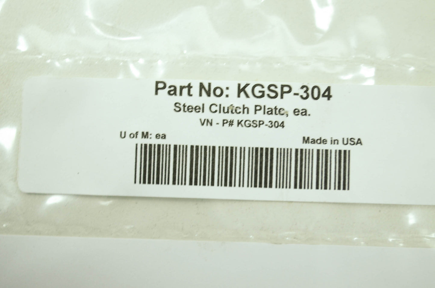 New KG Clutch Steel Plate Kawasaki KX KDX KE KM AR KD NOS