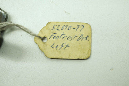 Left Foot Rest Bracket NOS