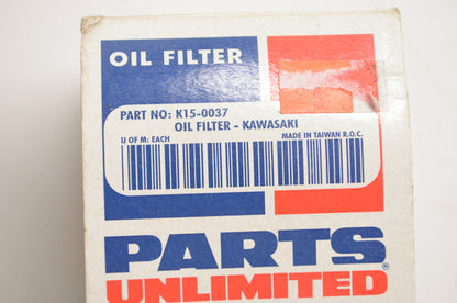 Parts Unlimited K15-0037 Kawasaki Oil Filter NOS