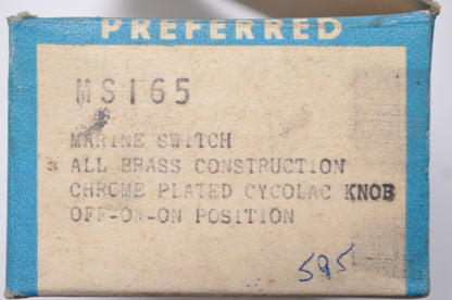 Preferred MS165 Marine Switch NOS