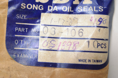 Chain Case Seal NOS