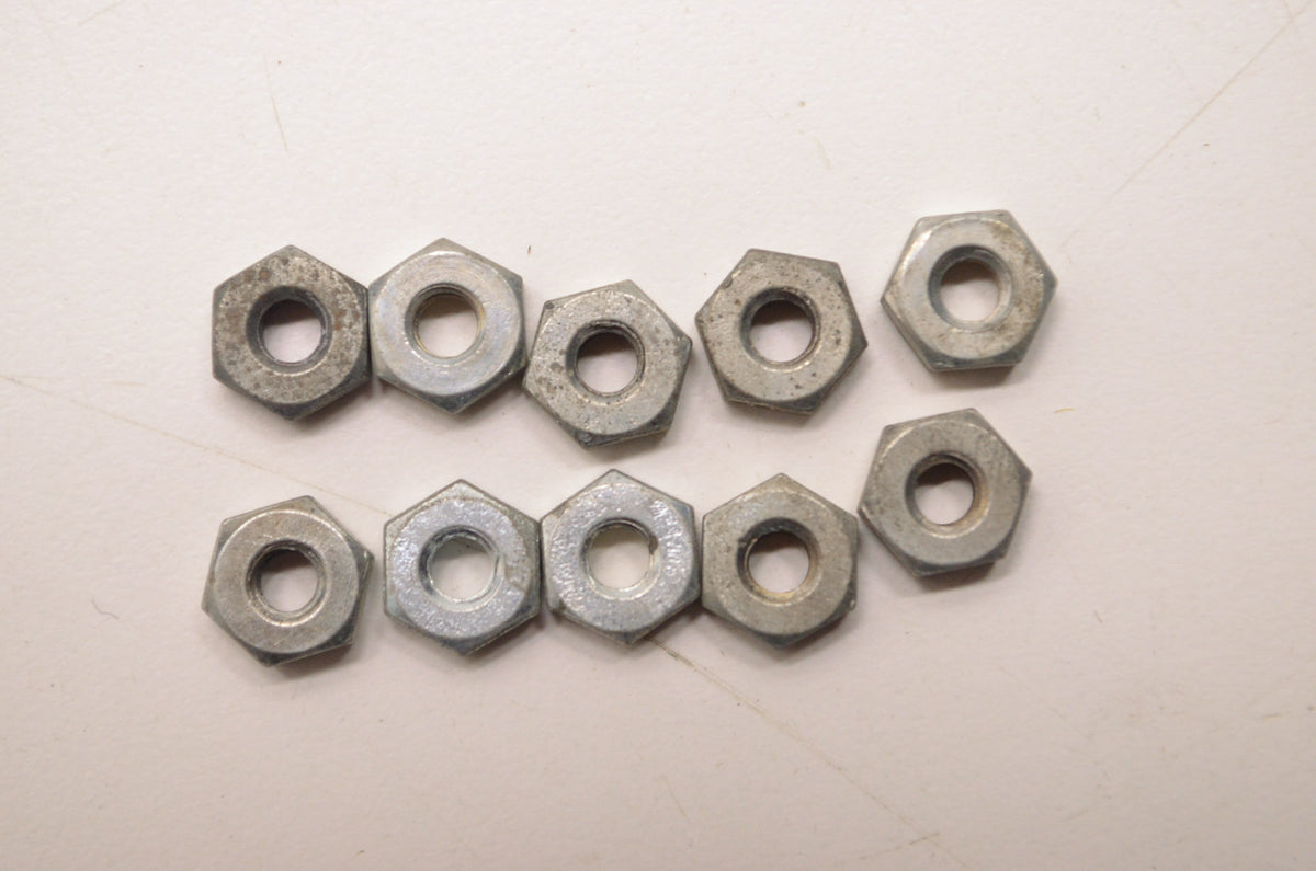 OEM Harley-Davidson 7638 Hex Nut Qty 10 NOS