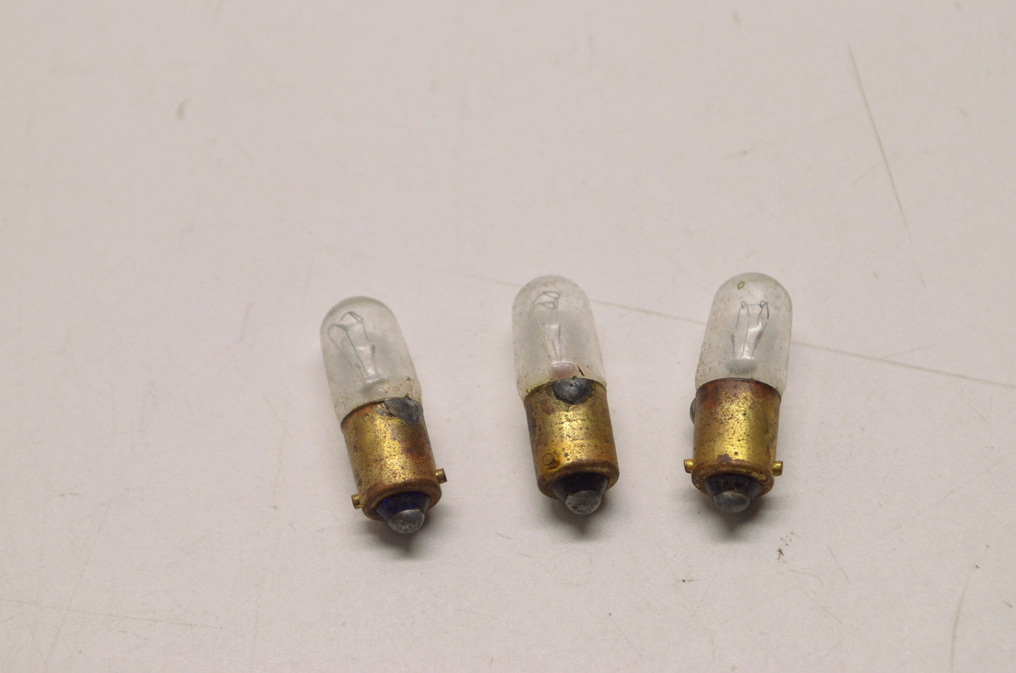 Gauge Panel Lamp Bulb Qty 3 NOS