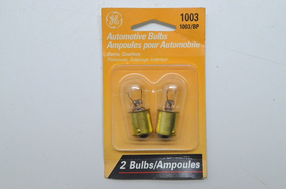 GE 1003 Automotive Bulb Qty 2 NOS