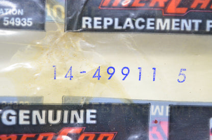 OEM Mercury 14-49911 Tab Washer Qty 4 NOS