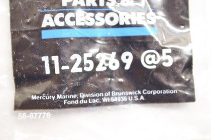 New Mercury Quicksilver Nut QTY 5 NOS