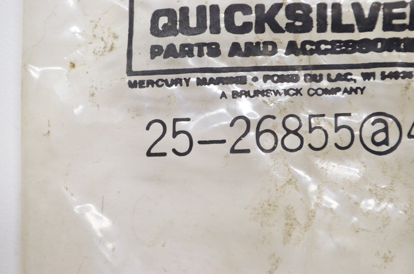 OEM Mercury 25-26855 Quicksilver O-Ring Qty 3 NOS