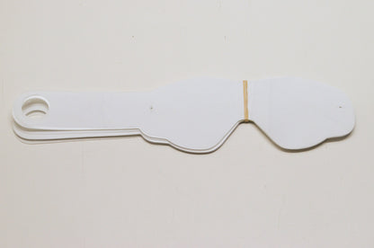 Tear Off Lenses Qty 20 NOS