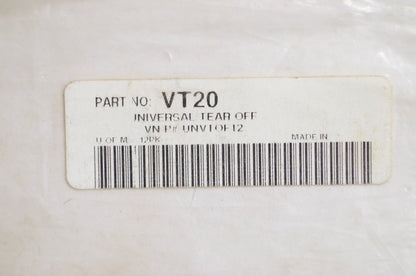 Smith VT20 Tear Off Lens Kit NOS
