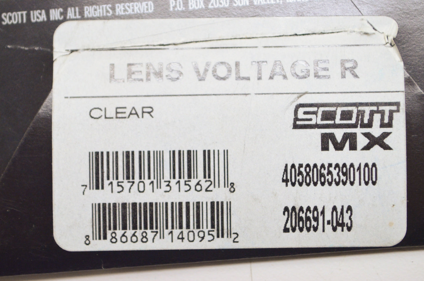 Voltage Youth Clear Lens NOS