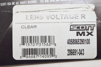Voltage Youth Clear Lens NOS