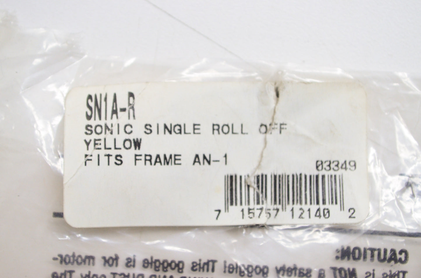 Smith SN1A-R, SN1AR Yellow Replacement Frame NOS