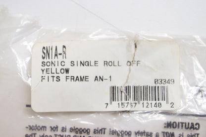 Smith SN1A-R, SN1AR Yellow Replacement Frame NOS