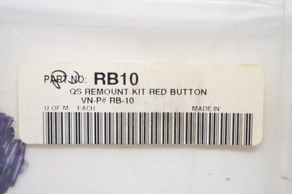 New ROKO Sports Inc. Red Re-Mount & Button NOS