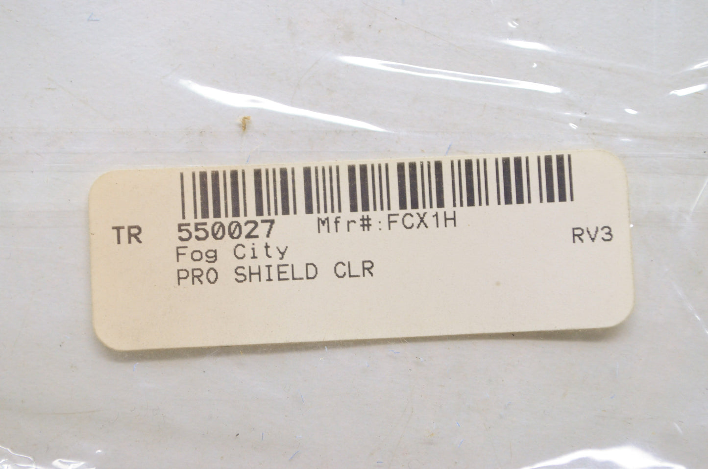 New FogCity Clear Pro Shield Replacement NOS