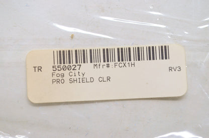 New FogCity Clear Pro Shield Replacement NOS