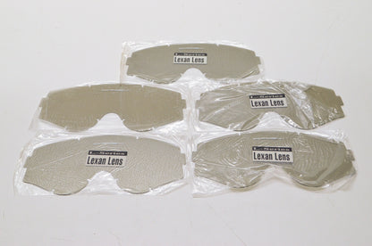 New Oakley Grey Lexan Lens QTY 5 NOS