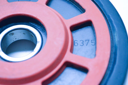 Red Snowmobile Idler Wheel NOS