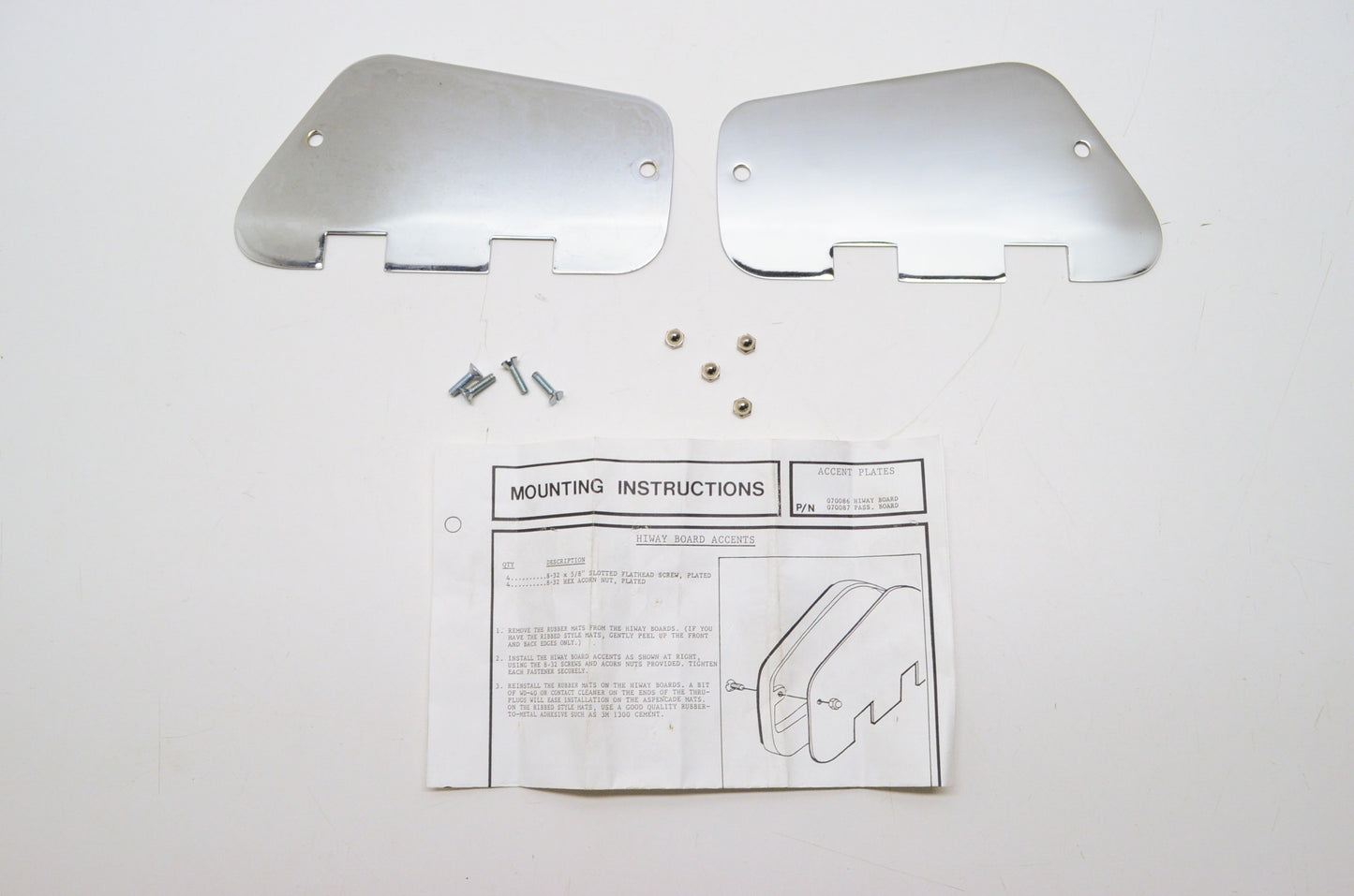 New Markland Hiway Board Accents NOS