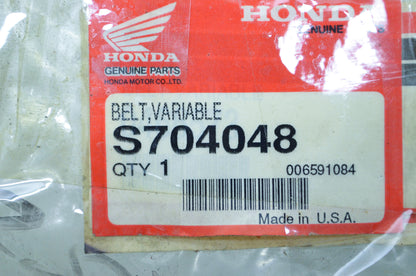 OEM Honda S704048 Variable Speed Belt NOS