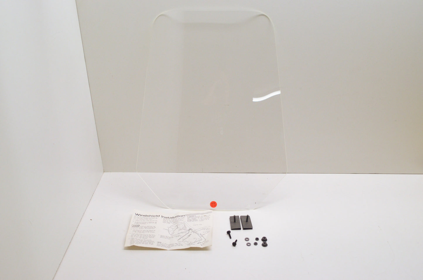 New OEM Yamaha Acrylic Plastic Windshield 18 3/4'x 15 1/2' NOS