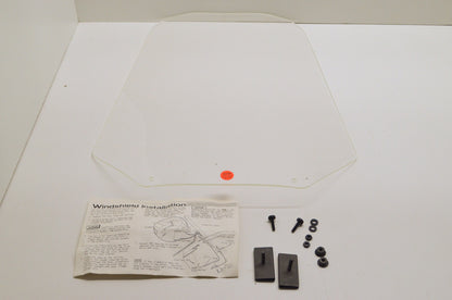 New OEM Yamaha Acrylic Plastic Windshield 18 3/4'x 15 1/2' NOS