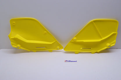 Polisport 16-1715-P9992 Yellow Side Panels 96-00 Suzuki RM125 RM250 NOS