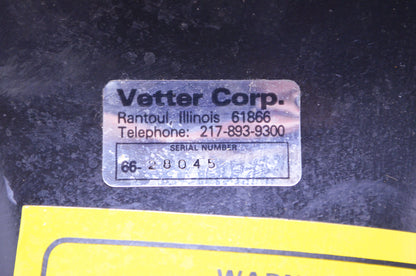 Vetter 66-28045 Black Side Panel NOS