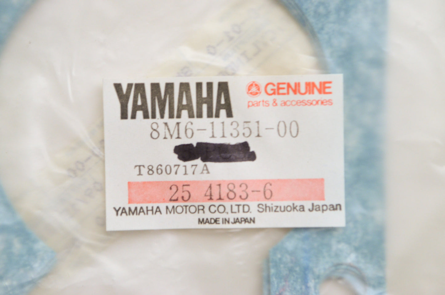 OEM Yamaha 8M6-11351-00-00 Cylinder Gasket NOS