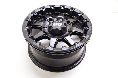 14/7 4/156 Matte Black ATV Wheel NOS