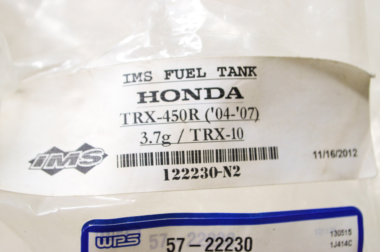New OEM Honda TRX 450R (04-07) Fuel Tank NOS