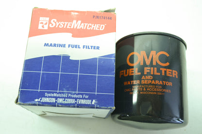 NEW OEM OMC Mercury King Cobra Fuel Filter 0174144 NOS