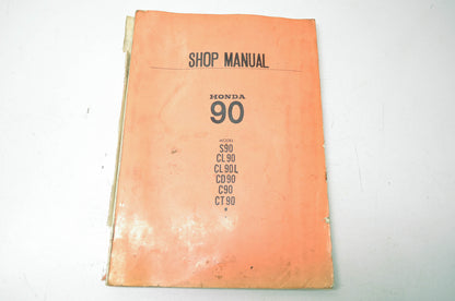 Honda Shop Manual S CL CD C CT 90